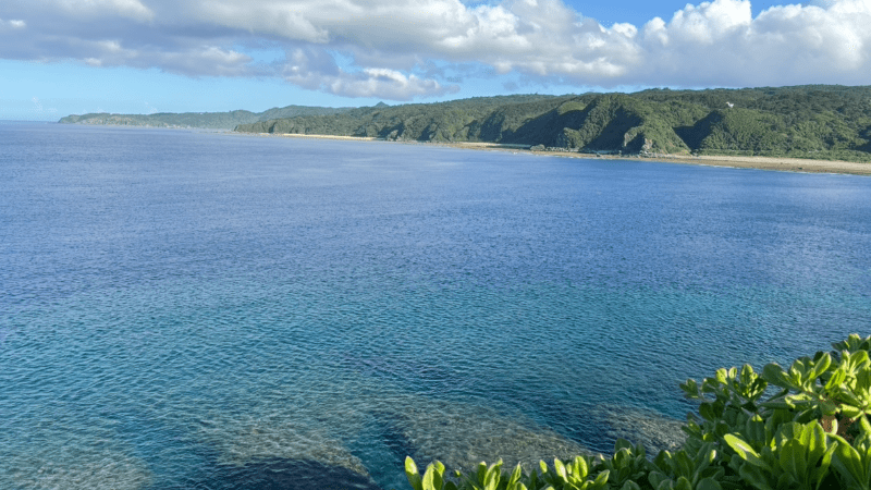 辺戸岬からの海